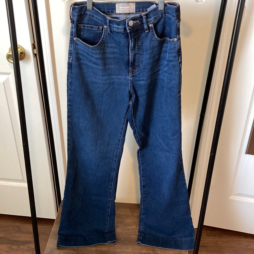 Everlane High Rise Flare Jeans